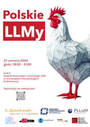 Polskie LLMy, czyli 5. Meet-up z serii Generative AI