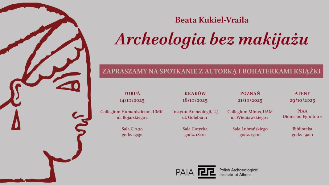 Plakat informacyjny dotyczący spotkania 
