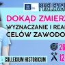 Plakat prelekcji „Dokąd zmierzam? Wyznaczanie i realizacja celów zawodowych”