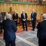 The posthumous award ceremony for the Alumno Bene Merenti medal to General Prof. Elżbieta Zawadzka, held in the AMU Rector's Office