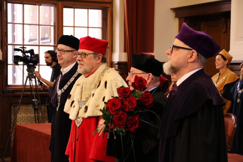 Doktorat honoris causa dla profesora Rolfa Fiegutha