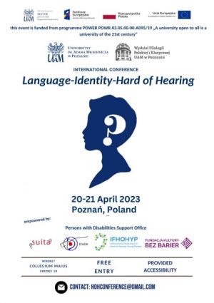 International Conference 'Language-Identity-Hard of Hearing'