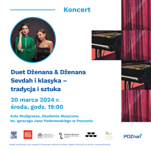 Duo Dženana & Dženana concert: Sevdah and Classics - tradition and art