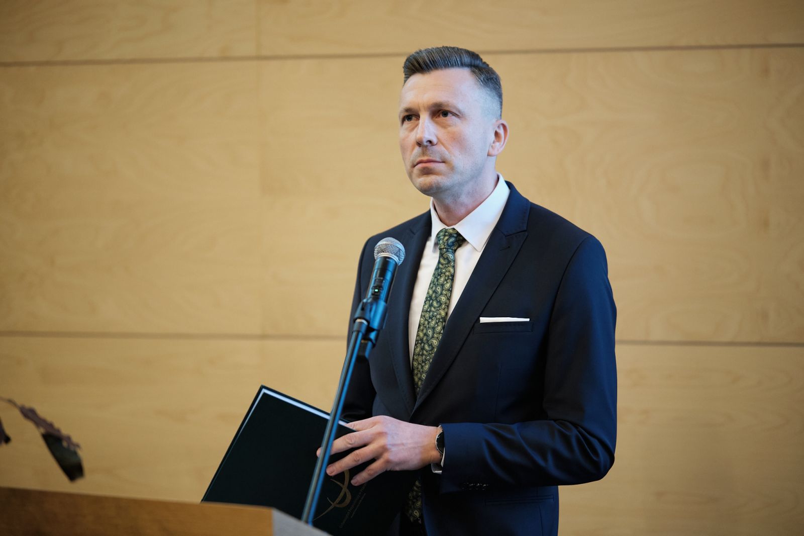 Uczestnicy konferencji podczas wydarzenie na Uniwersytecie Przyrodniczym.