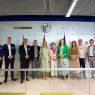 The graphic shows a group photo of Greater Poland delegation at the study visit in the Basque Country
