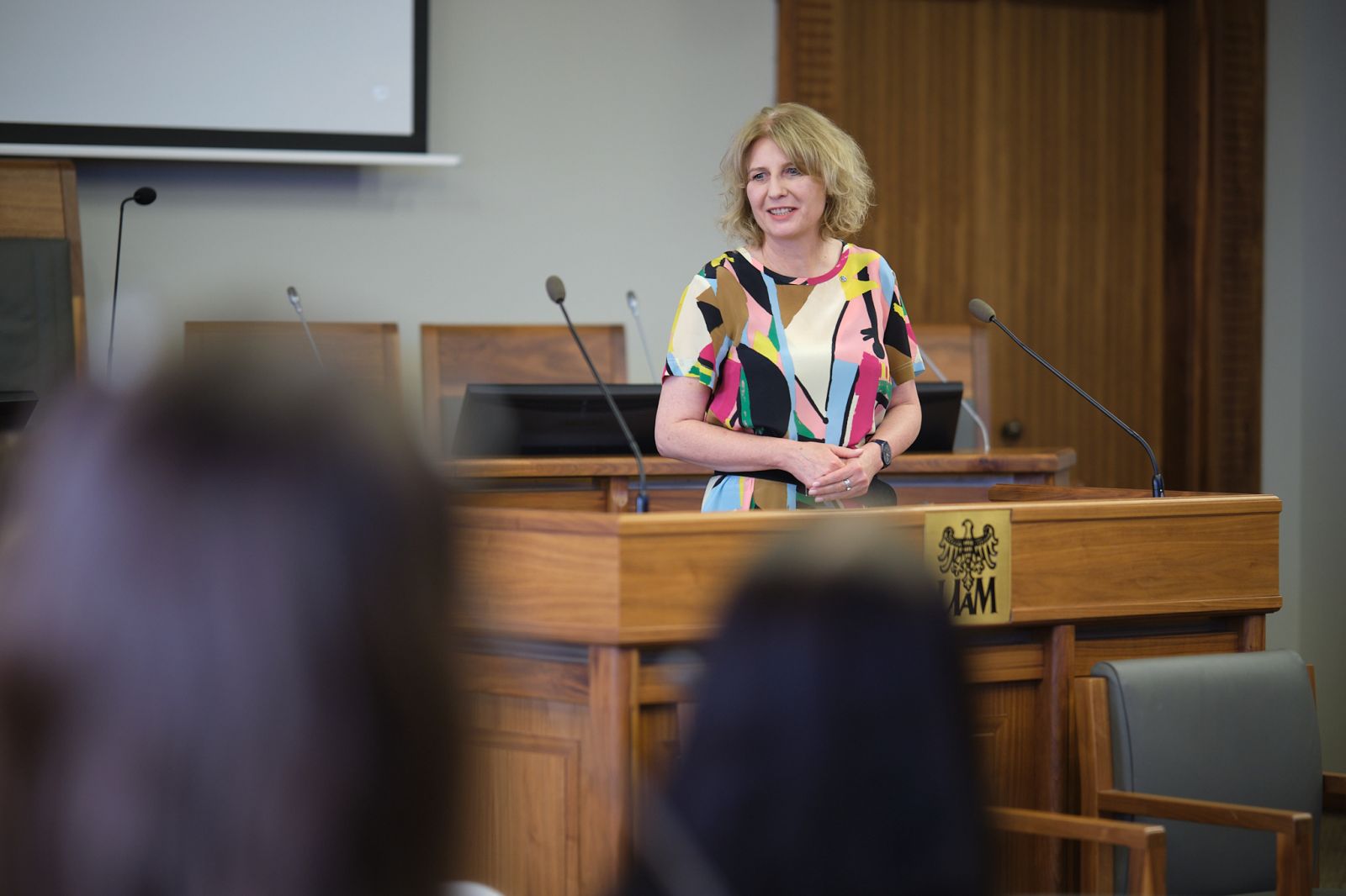 Prorektorka UAM prof. Joanna Wójcik