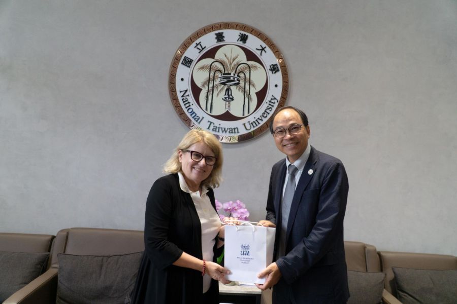 Visit of the Rector, Prof. Bogumiła Kaniewska, to Taiwan