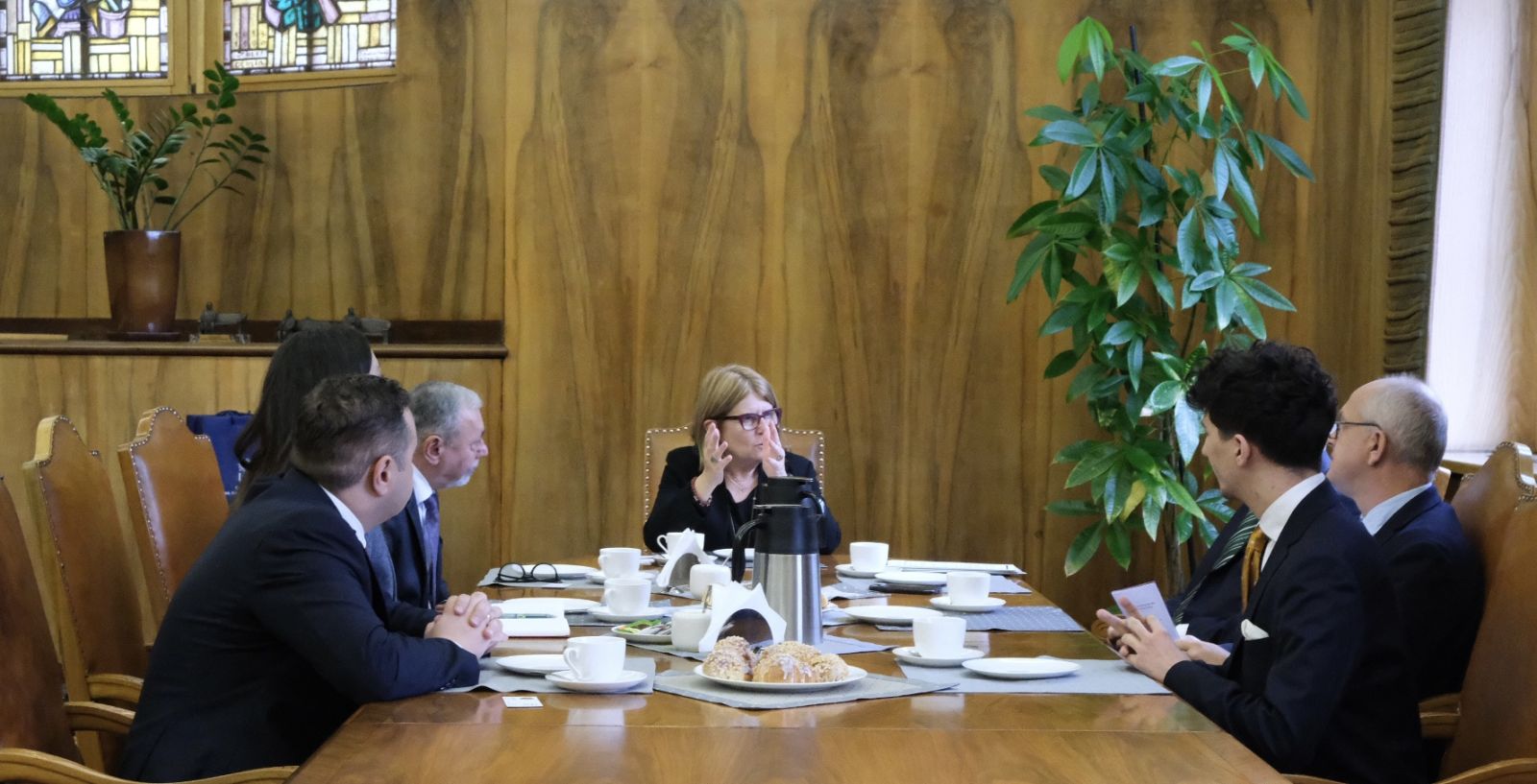 spotkanie w sprawie otwarcia Centrum Studiów Armenistycznych