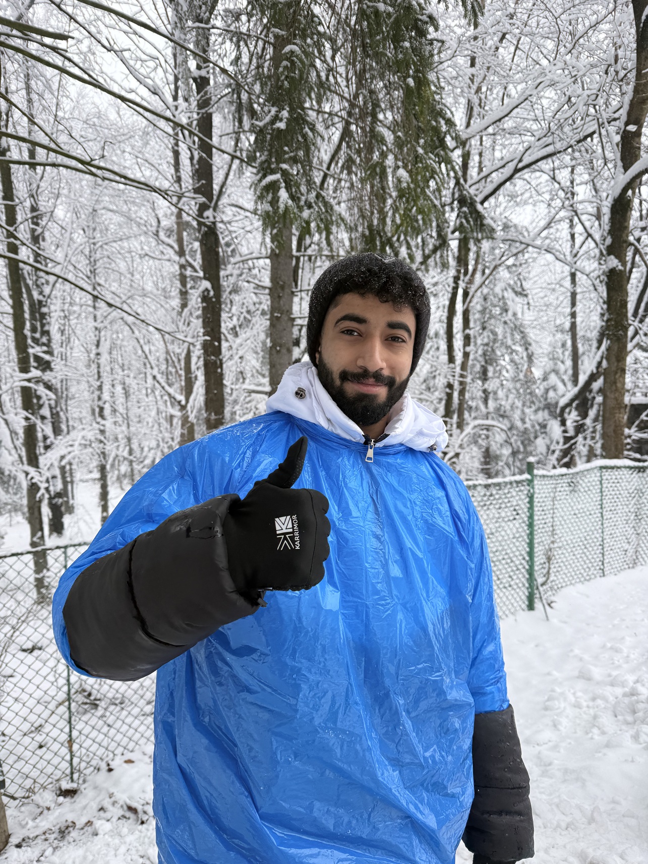 A photo from the snow-covered Tatra Mountains, taken during a crocus-viewing trip that turned into a winter getaway 
