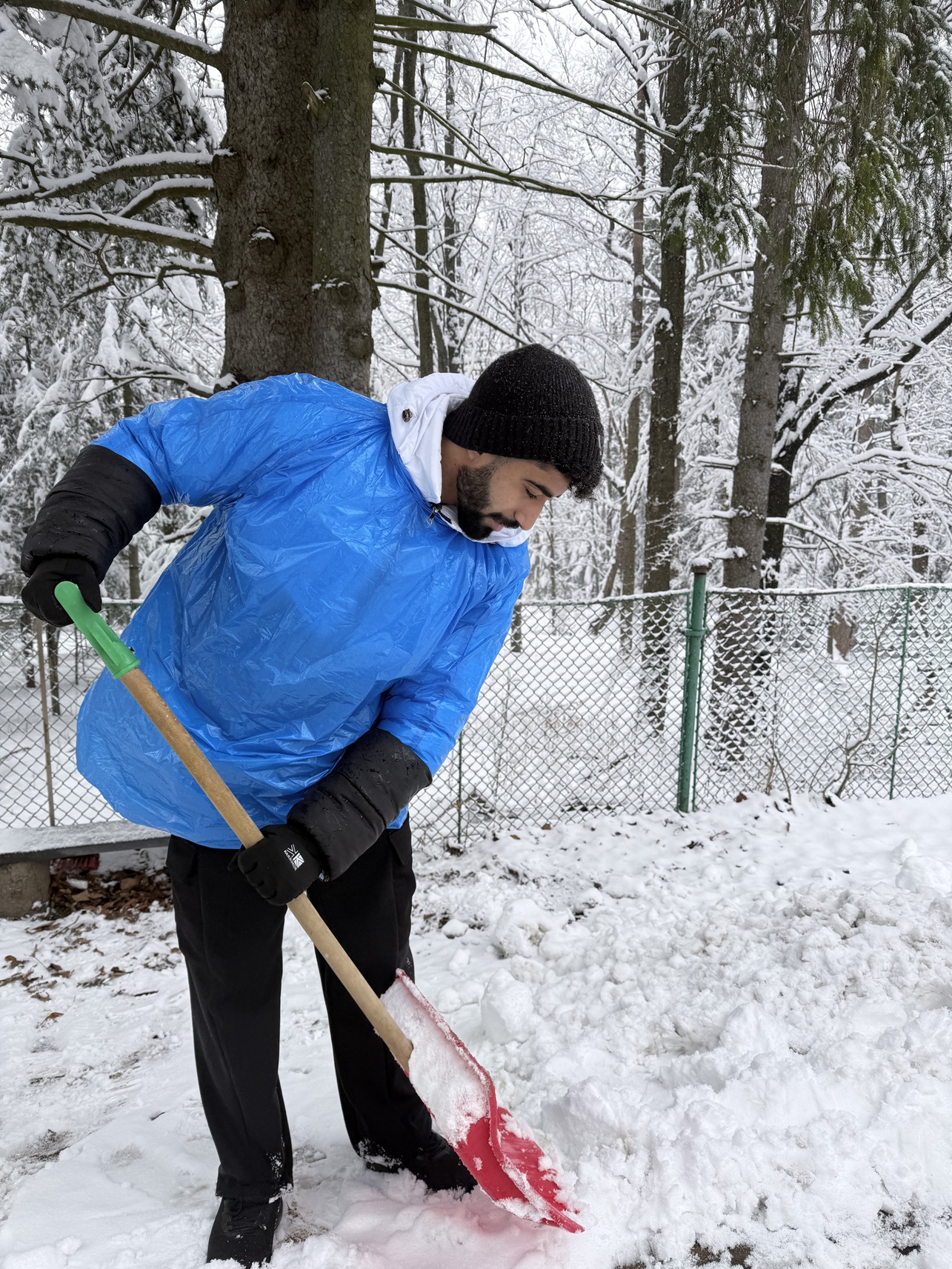 A photo from the snow-covered Tatra Mountains, taken during a crocus-viewing trip that turned into a winter getaway 