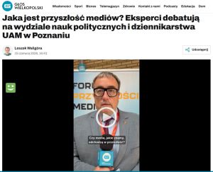 Głos Wielkopolski o debacie na WNPiD