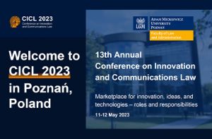 Międzynarodowa konferencja z cyklu Conference on Innovation and Communications Law