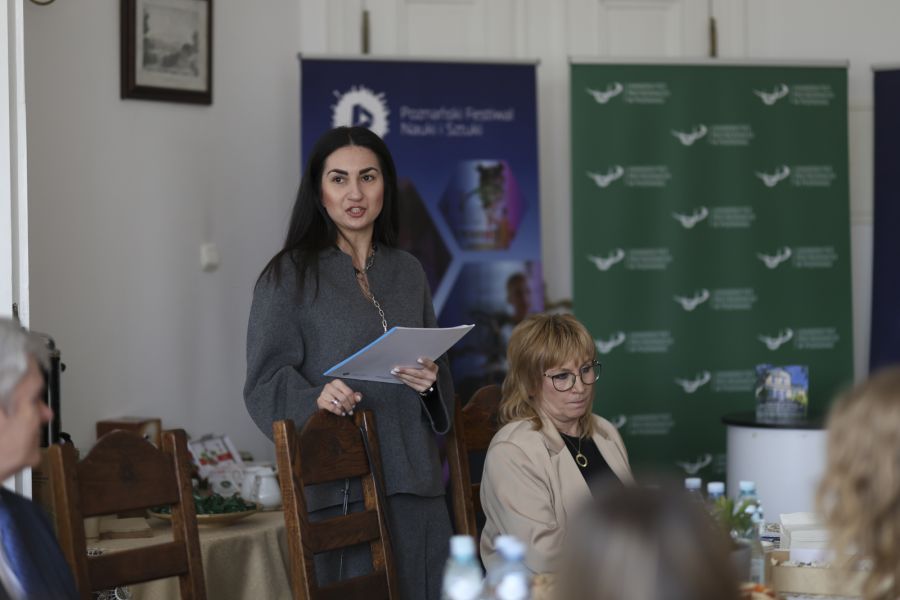 Konferencja prasowa Poznańskiego Festiwalu Nauki i Sztuki