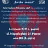 Plakat z informacjami o wydarzeniu: Ogólnopolska Studencka Konferencja Naukowa „Eureka-Macati”