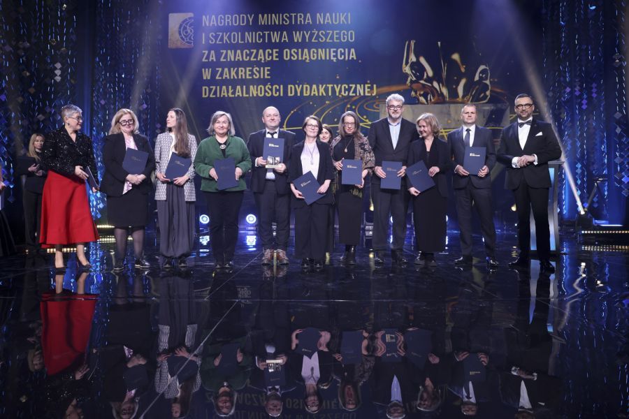 Ministry of Science and Higher Education Awards 2026 presentation ceremony in the Polish Theatre in Warsaw during Polish Science Gala. 