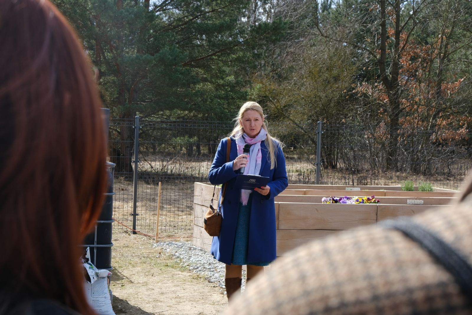 Opening ceremony of the AMU Demonstration Soil Garden