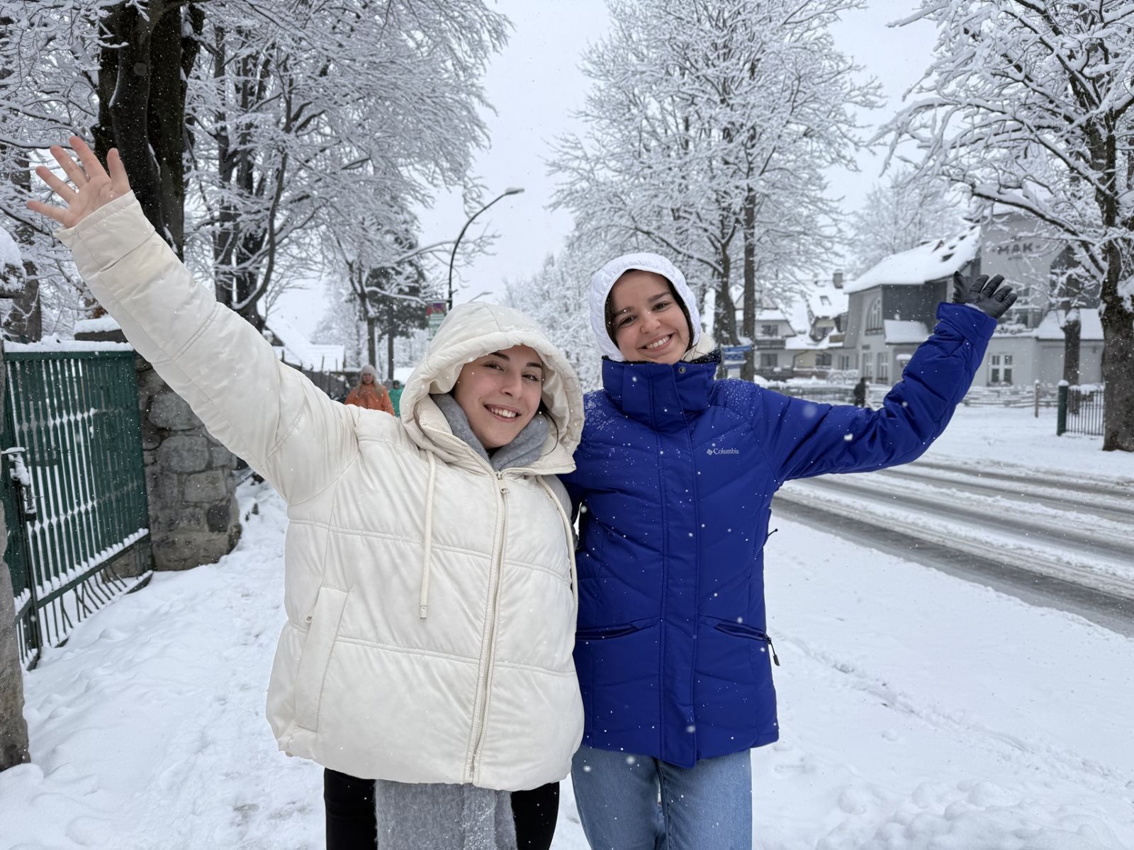A photo from the snow-covered Tatra Mountains, taken during a crocus-viewing trip that turned into a winter getaway 