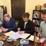  Signing ceremony for the Letter of Intent regarding the establishment of the Slavic Studies Forum