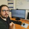 The photo shows the lead author of the paper, Dr Jonathan Parrett