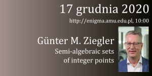 Wykład Güntera M. Zieglera pt. 