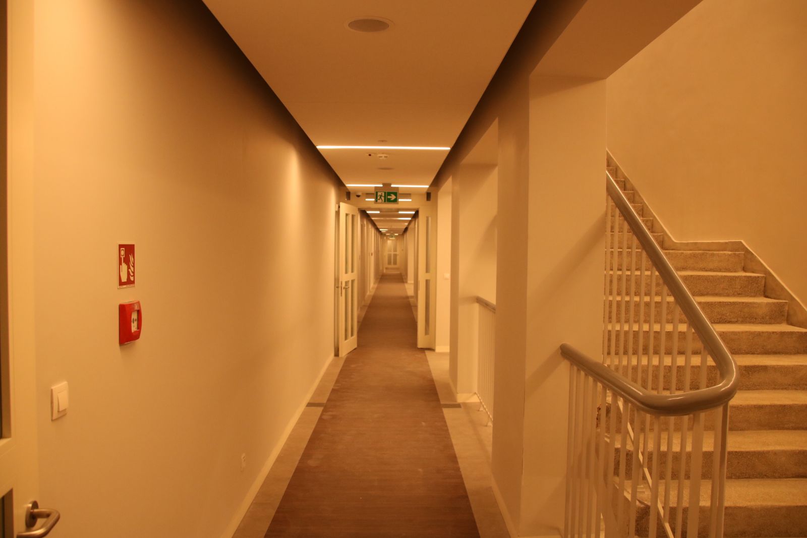 Wnętrza Domu Studenckiego Hanka