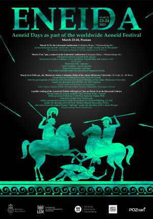 Aeneid Days as part of the worldwide Aeneid Festival 