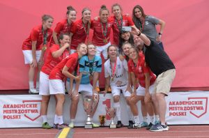 Studentki UAM wywalczyły tytuł Akademickiego Mistrza Polski w Piłce Nożnej Kobiet