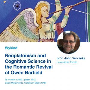 A lecture given by Prof. John Vervaeke (University of Toronto) entitled 'The Romantic Revival of Owen Barfield. 