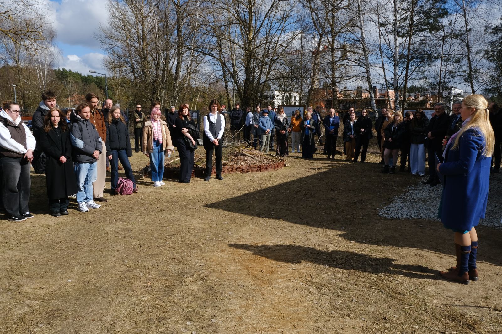 Opening ceremony of the AMU Demonstration Soil Garden