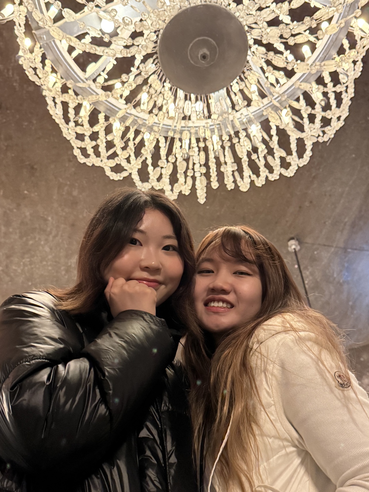  A photo of students at the Wieliczka Salt Mine 
