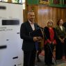 Konferencja prasowa PNL. Przemawia Wiceprezydent Jędrzej Solarski