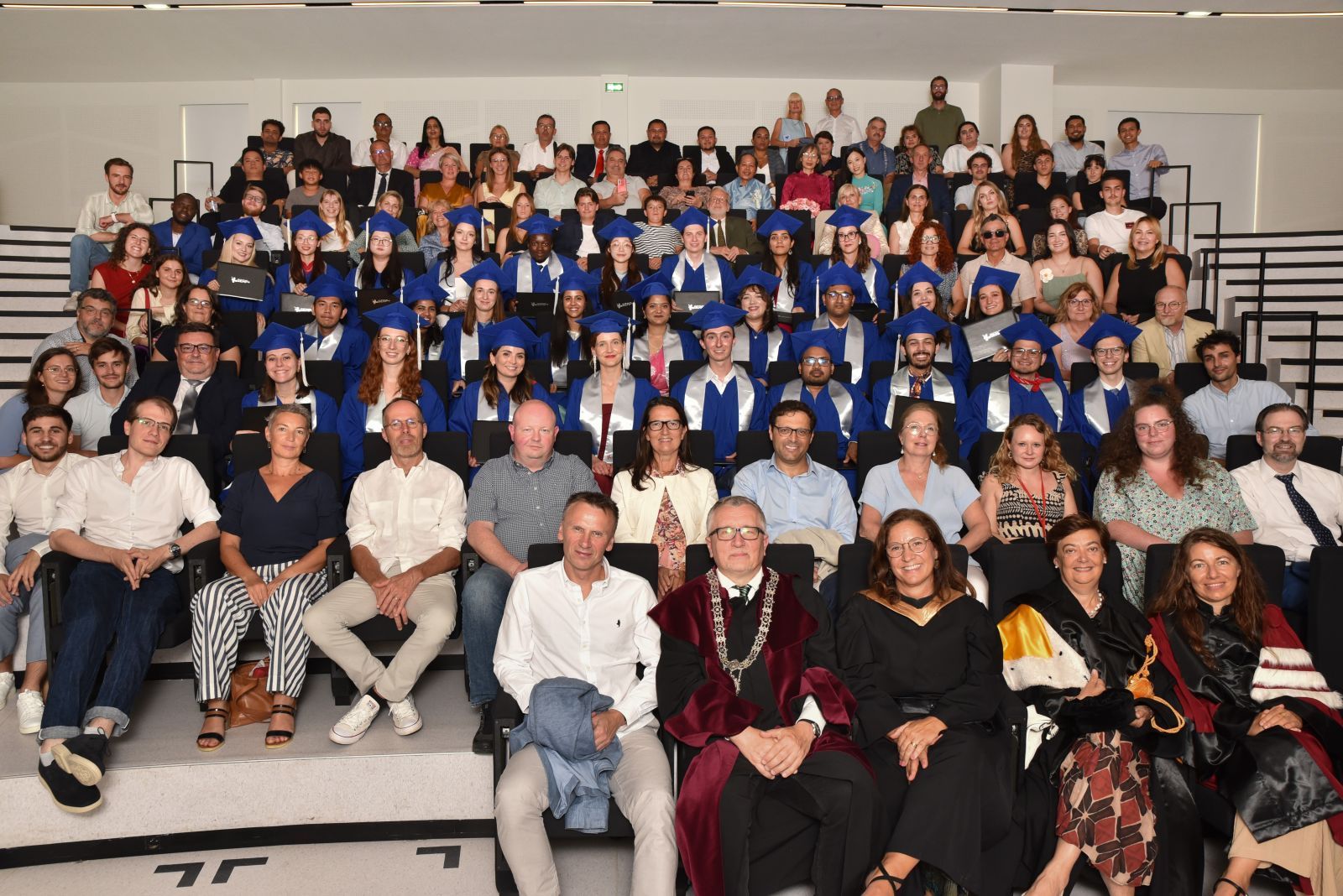 Erasmus Mundus SERP+ students during the graduation ceremony