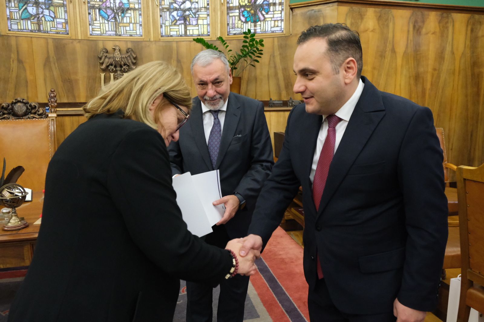 spotkanie w sprawie otwarcia Centrum Studiów Armenistycznych