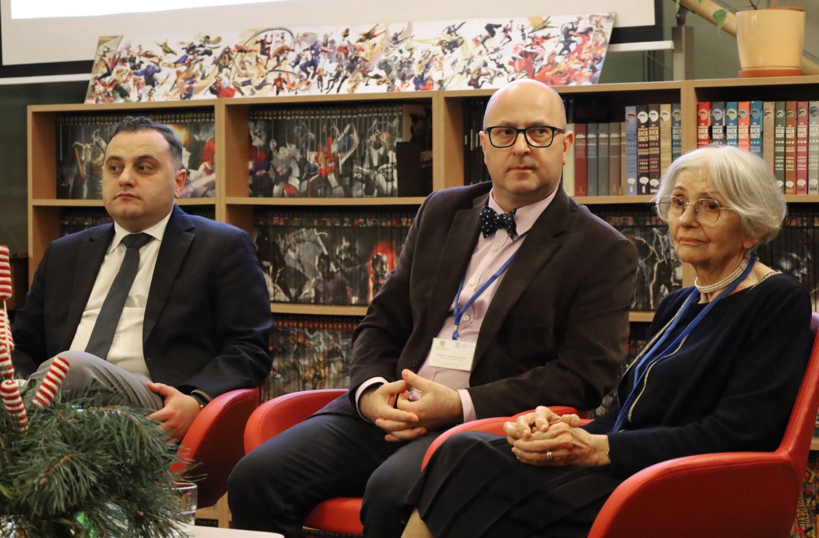 Zdjęcie z wydarzenia w Bibliotece Uniwersyteckiej