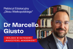 Dr Marcello Giusto laureatem Plebiscytu Edukacyjnego „Głosu Wielkopolskiego”