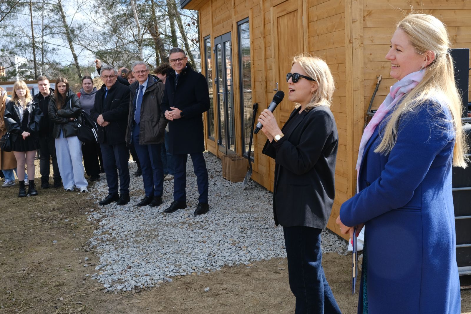 Opening ceremony of the AMU Demonstration Soil Garden