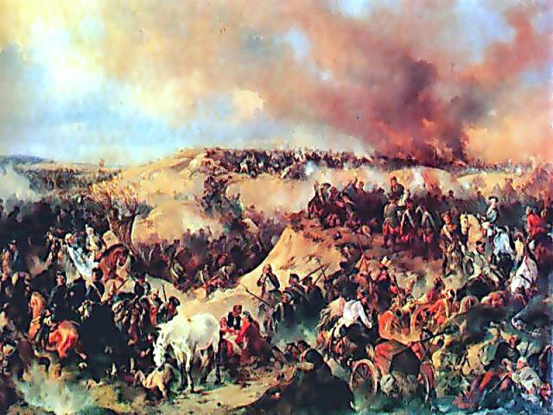 Aleksander Kotzebue: Bitwa pod Kunowicami,1848