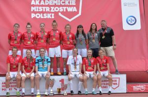 Studentki UAM wywalczyły tytuł Akademickiego Mistrza Polski w Piłce Nożnej Kobiet