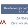Logo konferencji Języki odnowa