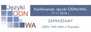 Języki ODNoWA - konferencja dla nauczycieli języków obcych