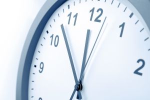 The clock 