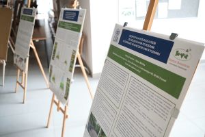 Tablice z informacjami o konferencji.