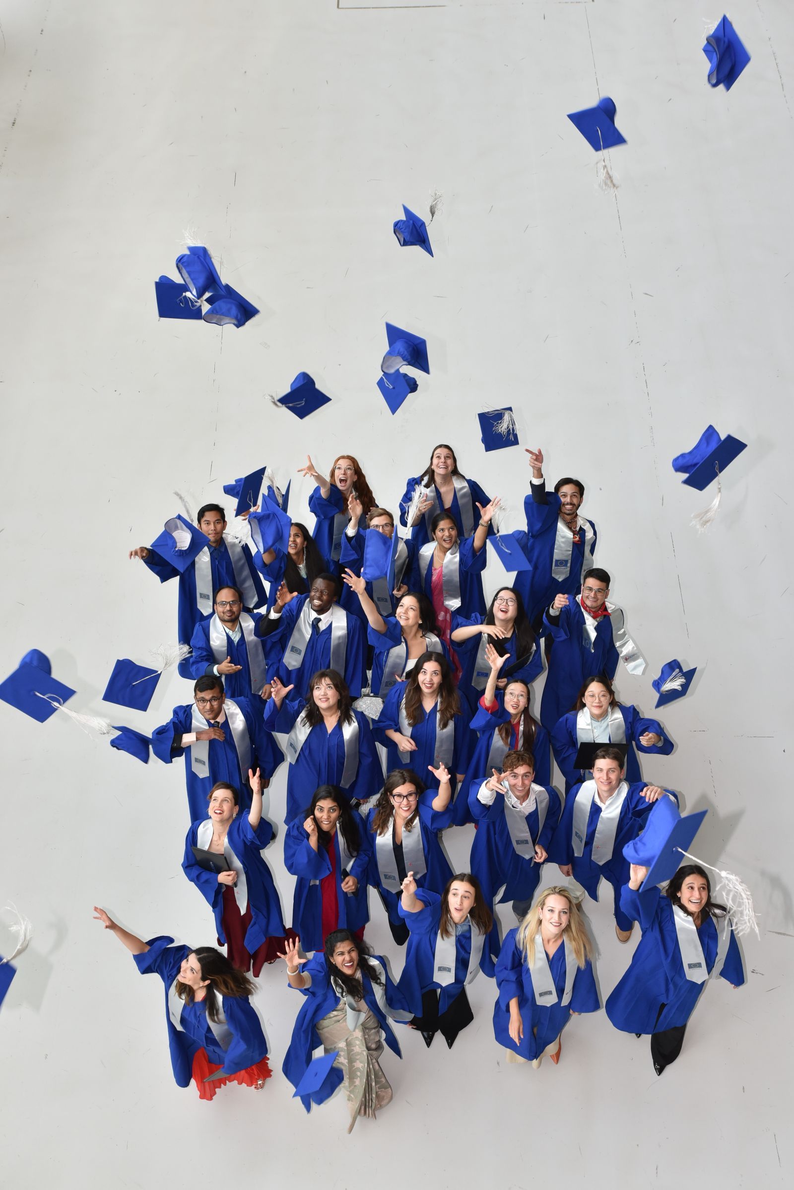 Erasmus Mundus SERP+ students during the graduation ceremony