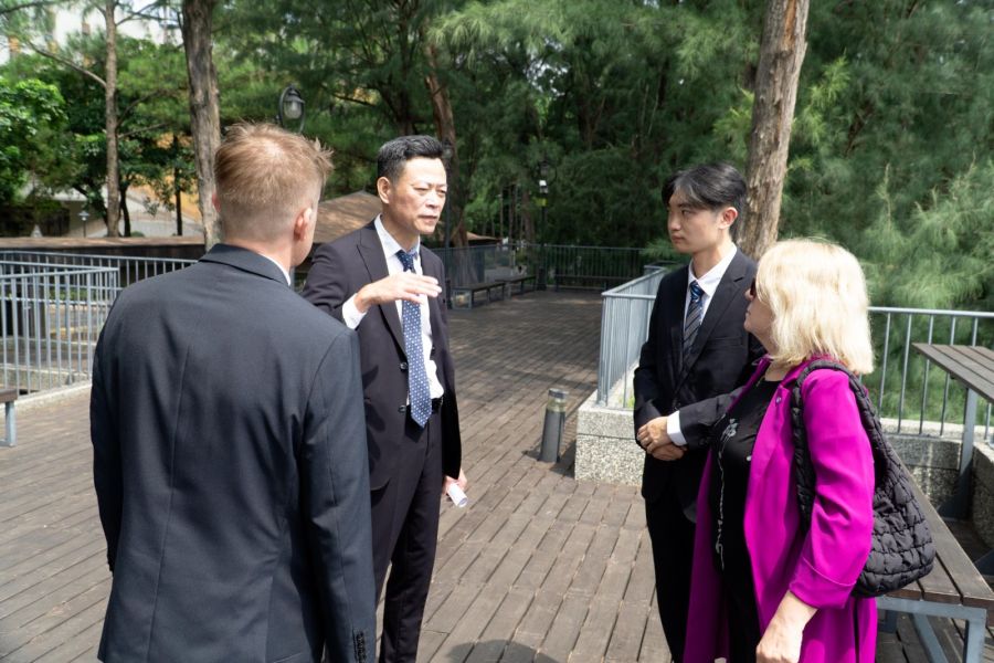 Visit of the Rector, Prof. Bogumiła Kaniewska, to Taiwan