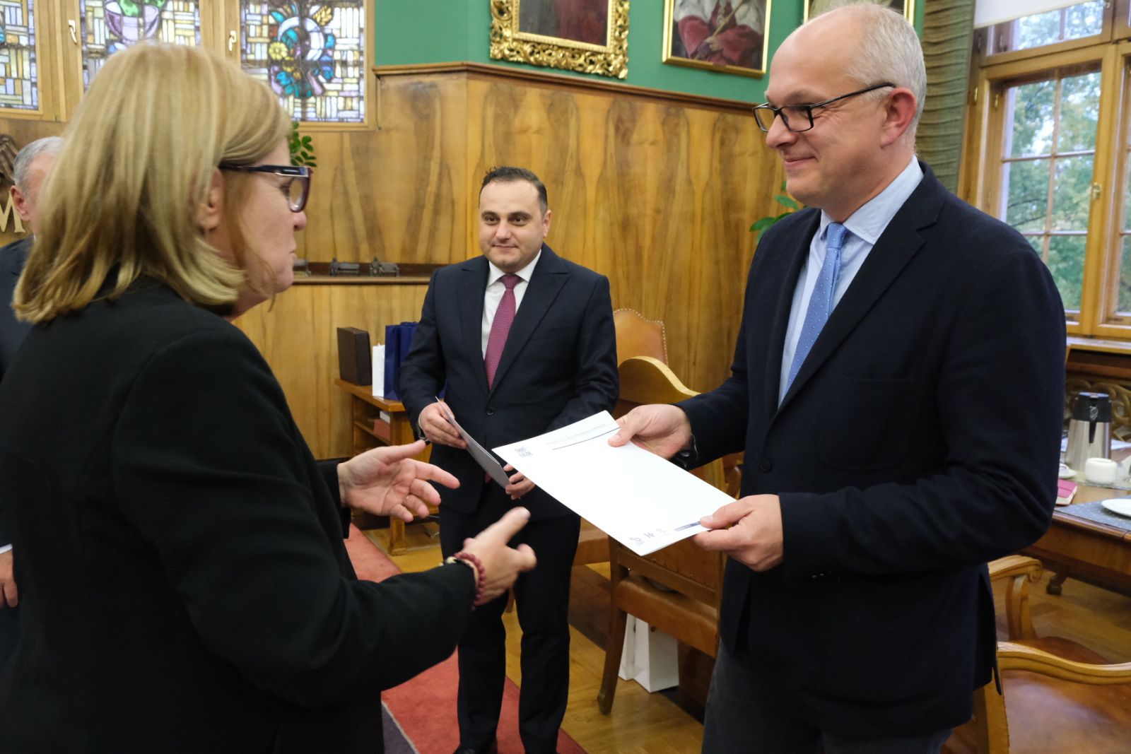 spotkanie w sprawie otwarcia Centrum Studiów Armenistycznych