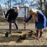 Opening ceremony of the AMU Demonstration Soil Garden
