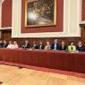 Uczestnicy uroczystego zakończenia Olimpiady w Sali Lubrańskiego