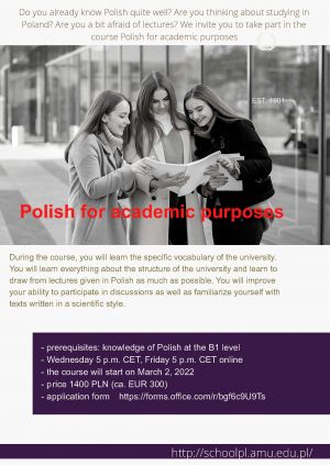 Polish language course