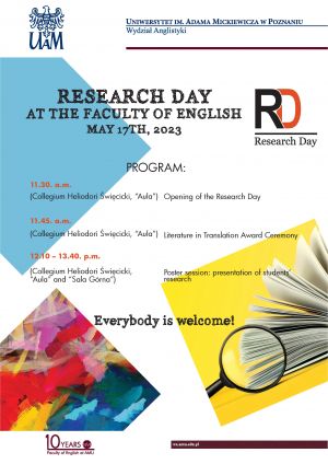 Research Day at the Faculty of English