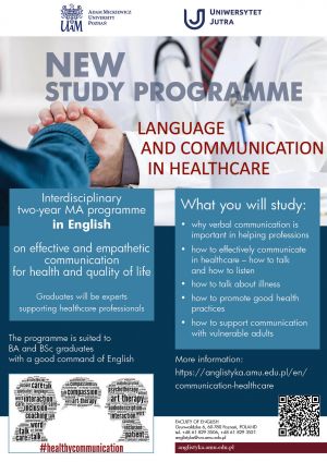 The Faculty of English's new MA programme is still waiting for applicants!